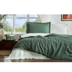 Özdilek Rnf Tek Kişilik Nevresim Takımı Zümrüt-su yeşil colourist