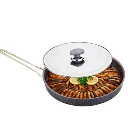 Oms Granit Hamsi Tavası 32 cm Balık Börek Tavası