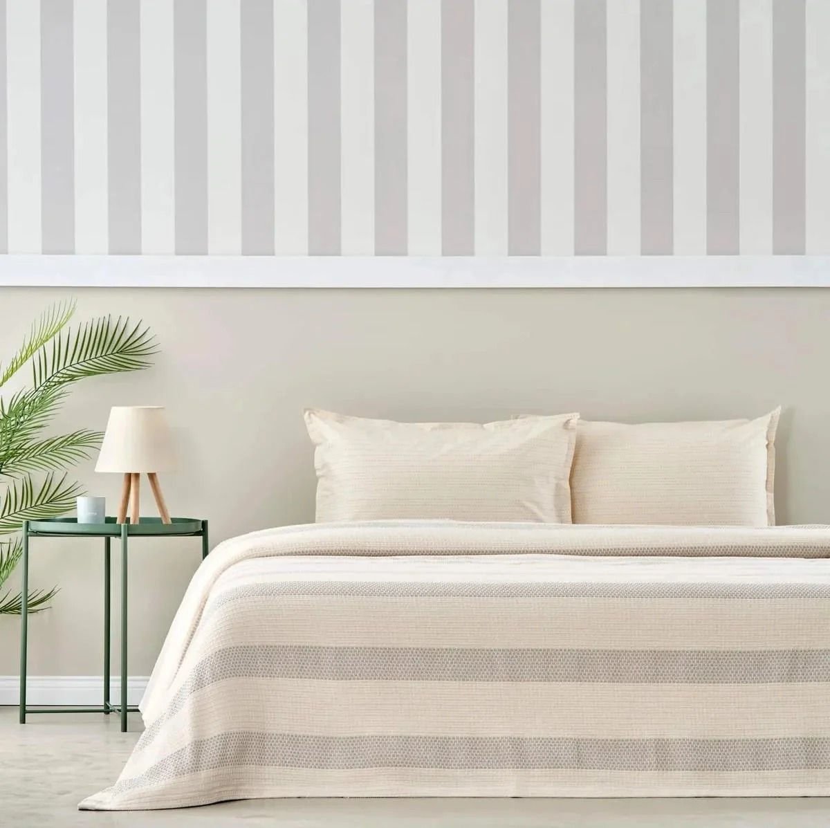 Taç Softly Set Aura – Tek Kişilik Pike Takımı