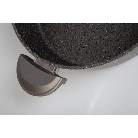 Oms Granit Karnıyarık Tencere 28x8 cm - Gri