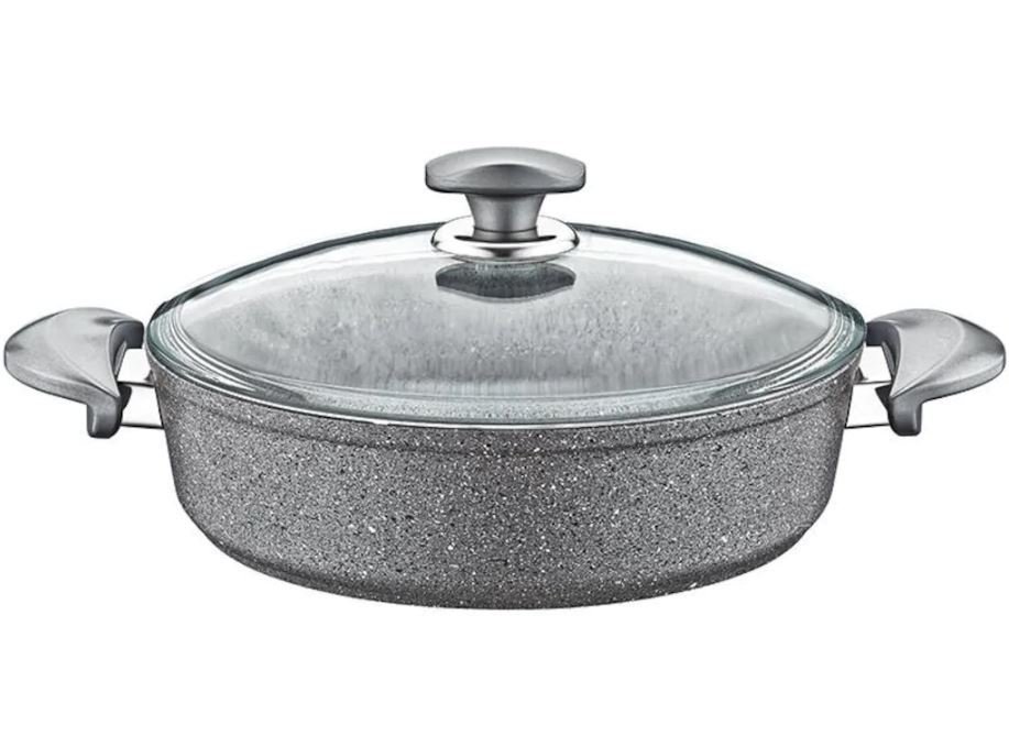Oms Granit Karnıyarık Tencere 32x9 cm - Gri