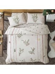 Taç Mistovia Glow Ranforce Çift Kişilik %100 Pamuk Nevresim Takımı – Beyaz