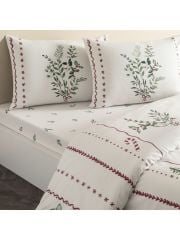 Taç Mistovia Glow Ranforce Çift Kişilik %100 Pamuk Nevresim Takımı – Beyaz