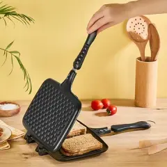 Falez Döküm Ocak Üstü El Tostu 28Cm