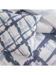 Taç Ranforce Genç Modası Briza mavi tek Kişilik Nevresim Takımı