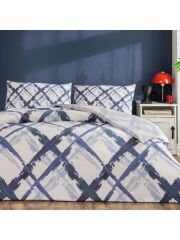 Taç Ranforce Genç Modası Briza Mavi Çift Kişilik Nevresim Takımı