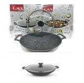 OMS Granit Çift Taraflı Sac Tava 34 cm