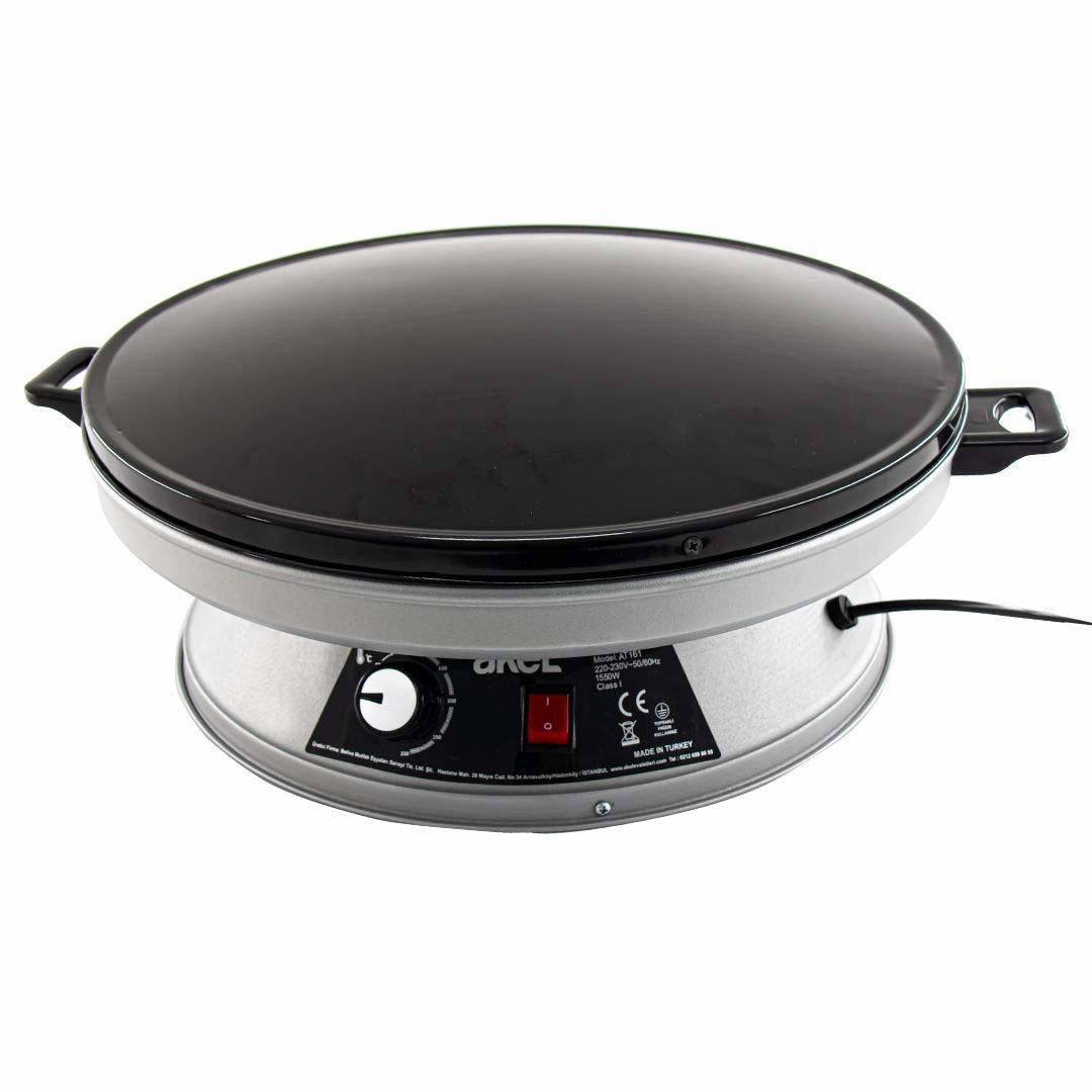 Akel AT610 Elektrikli Termostatlı Yufkacı Ayaklı Ekmek ve Katmer Sacı