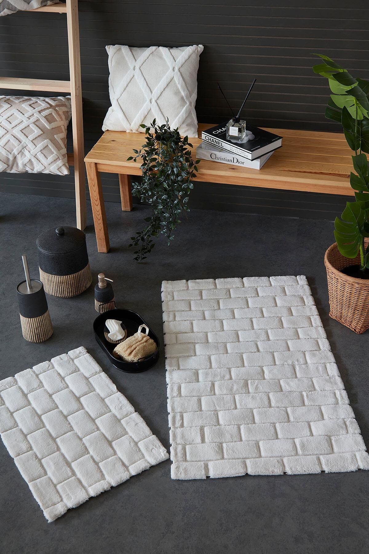 HCW Wall Paspas Seti Ekru / 40x60-60x100 cm