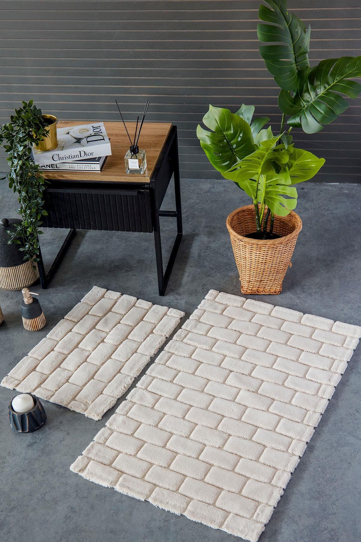 HCW Wall Paspas Seti Bej / 40x60-60x100 cm