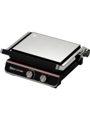 Relux RTM5200 2000W Izgara ve Tost Makinesi, 6 Dilim Kapasite, Döküm Plakalar