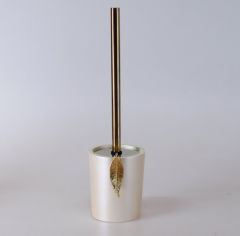 By Selim Leaf Banyo Seti İnci Altın